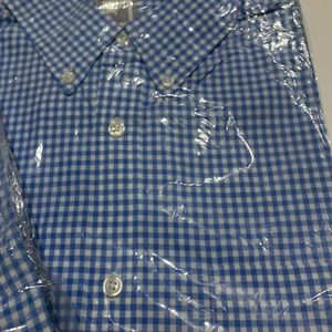 Checker jcpennies button down